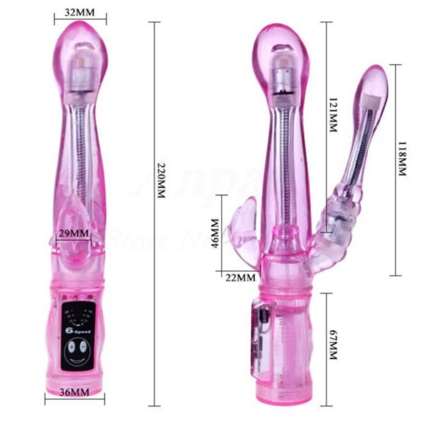 Vibrador Delfin doble motor - Imagen 2