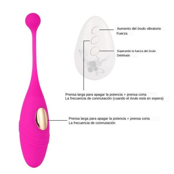Ballena Vibradora Control Remoto Recargable
