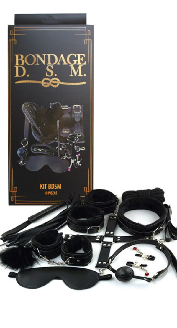 Kit bondage 10 piezas - Imagen 2